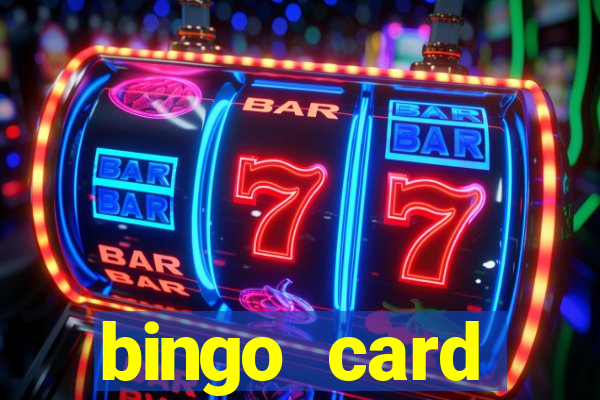 bingo card generator with pictures